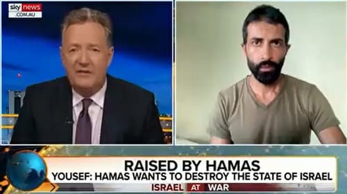 Piers Morgan interviews Hamas founder’s son Mosab Hassan Yousef