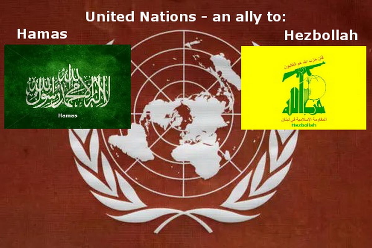 United Nations - ally to Hamas and Hezbollah